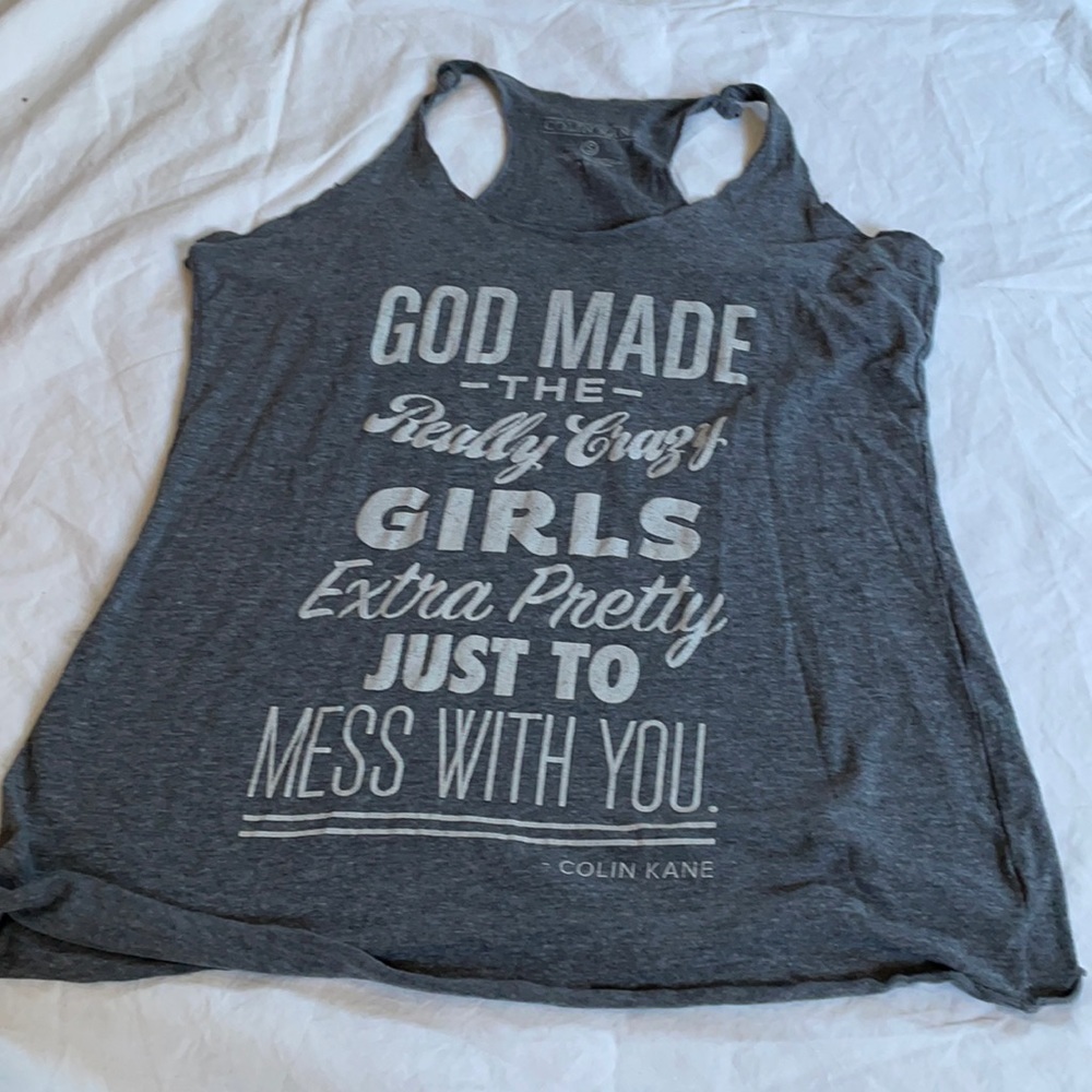 Graphic tank